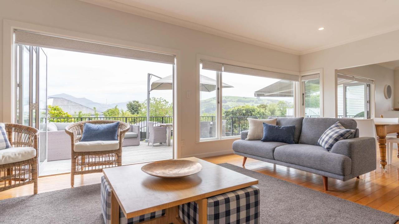 Spacious Sunny Family Home In Akaroa Exterior photo
